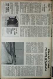 Página do jornal Correio do Ceará de abril de 1975