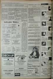 Página do jornal Correio do Ceará de abril de 1975