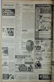 Página do jornal Correio do Ceará de abril de 1975