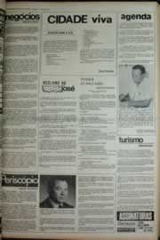 Página do jornal Correio do Ceará de abril de 1975