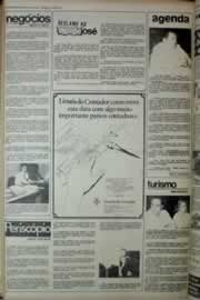 Página do jornal Correio do Ceará de abril de 1975