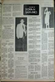 Página do jornal Correio do Ceará de abril de 1975