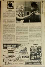 Página do jornal Correio do Ceará de novembro de 1975