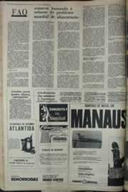 Página do jornal Correio do Ceará de novembro de 1975