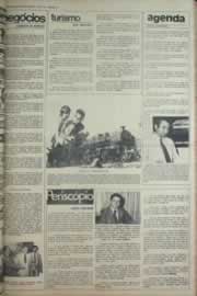 Página do jornal Correio do Ceará de novembro de 1975