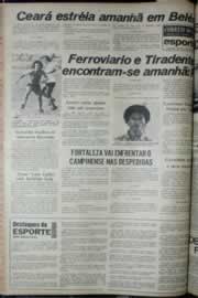 Página do jornal Correio do Ceará de dezembro de 1975
