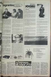 Página do jornal Correio do Ceará de dezembro de 1975