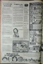 Página do jornal Correio do Ceará de dezembro de 1975
