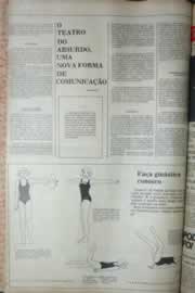 Página do jornal Correio do Ceará de dezembro de 1975