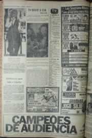 Página do jornal Correio do Ceará de dezembro de 1975