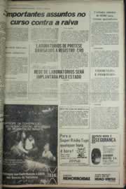 Página do jornal Correio do Ceará de dezembro de 1975