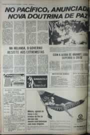 Página do jornal Correio do Ceará de dezembro de 1975