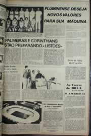 Página do jornal Correio do Ceará de dezembro de 1975