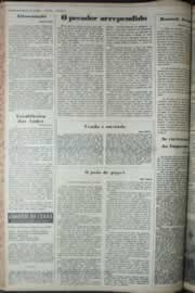 Página do jornal Correio do Ceará de dezembro de 1975