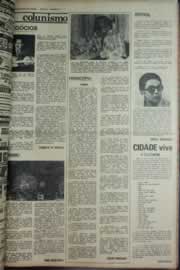 Página do jornal Correio do Ceará de dezembro de 1975