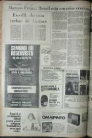 Página do jornal Correio do Ceará de dezembro de 1975
