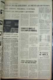 Página do jornal Correio do Ceará de dezembro de 1975