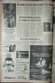 Página do jornal Correio do Ceará de dezembro de 1975