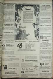 Página do jornal Correio do Ceará de dezembro de 1975