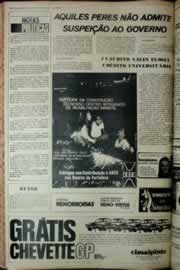 Página do jornal Correio do Ceará de dezembro de 1975
