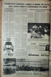 Página do jornal Correio do Ceará de dezembro de 1975