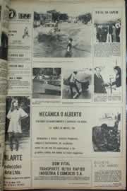 Página do jornal Correio do Ceará de dezembro de 1975