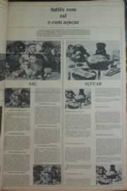 Página do jornal Correio do Ceará de janeiro de 1976