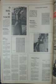Página do jornal Correio do Ceará de janeiro de 1976