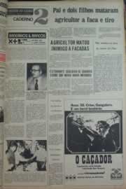 Página do jornal Correio do Ceará de janeiro de 1976