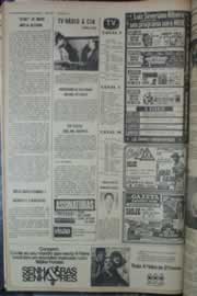 Página do jornal Correio do Ceará de janeiro de 1976