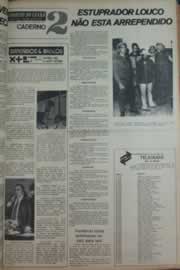 Página do jornal Correio do Ceará de janeiro de 1976