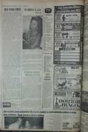 Página do jornal Correio do Ceará de janeiro de 1976