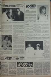 Página do jornal Correio do Ceará de janeiro de 1976