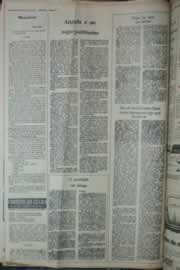 Página do jornal Correio do Ceará de janeiro de 1976