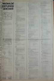 Página do jornal Correio do Ceará de janeiro de 1976