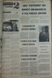 Página do jornal Correio do Ceará de janeiro de 1976