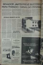 Página do jornal Correio do Ceará de janeiro de 1976