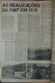 Página do jornal Correio do Ceará de janeiro de 1976