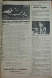 Página do jornal Correio do Ceará de fevereiro de 1976