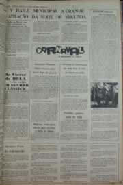 Página do jornal Correio do Ceará de fevereiro de 1976