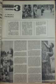Página do jornal Correio do Ceará de fevereiro de 1976