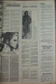 Página do jornal Correio do Ceará de fevereiro de 1976