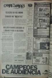 Página do jornal Correio do Ceará de fevereiro de 1976