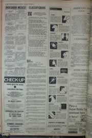 Página do jornal Correio do Ceará de fevereiro de 1976