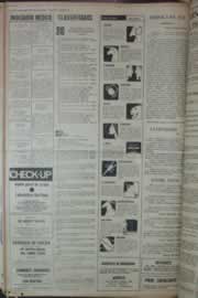 Página do jornal Correio do Ceará de fevereiro de 1976