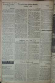 Página do jornal Correio do Ceará de fevereiro de 1976