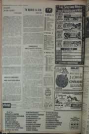 Página do jornal Correio do Ceará de fevereiro de 1976