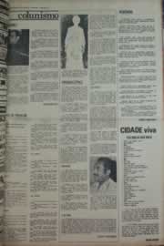 Página do jornal Correio do Ceará de fevereiro de 1976