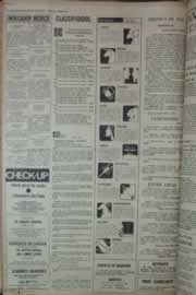 Página do jornal Correio do Ceará de fevereiro de 1976