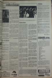 Página do jornal Correio do Ceará de fevereiro de 1976